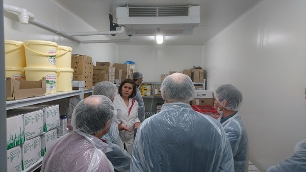 Visite cuisine centrale Sodexo